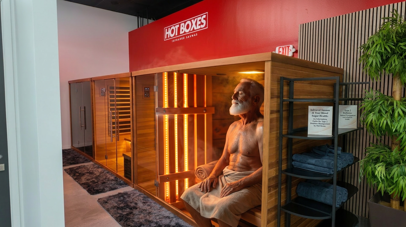 Case Study: Infrared Sauna Therapy for Type 2 Diabetes and Blood Sugar Management - REDSOL Wellness Club League City TX