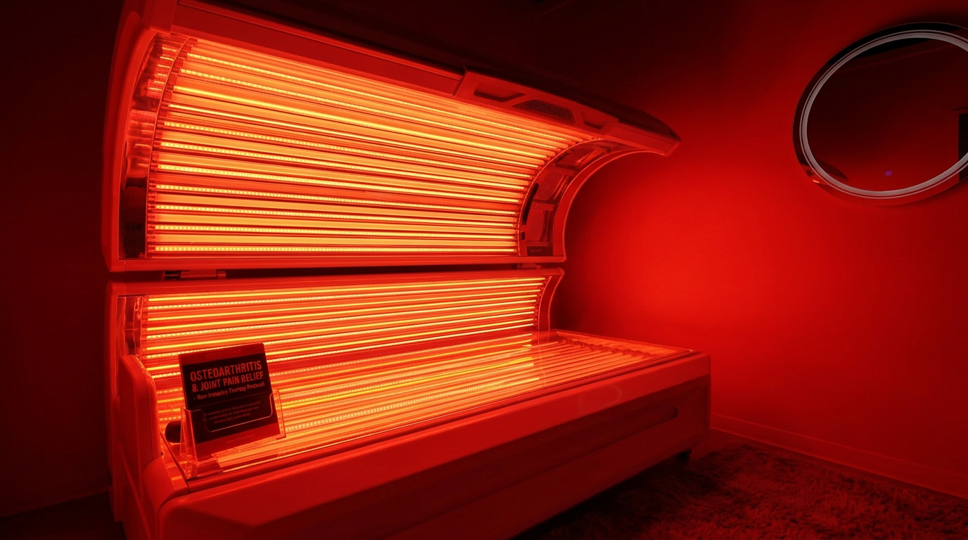 Case Study: Red Light Therapy for Joint Repair and Osteoarthritis Pain - REDSOL Wellness Club League City TX