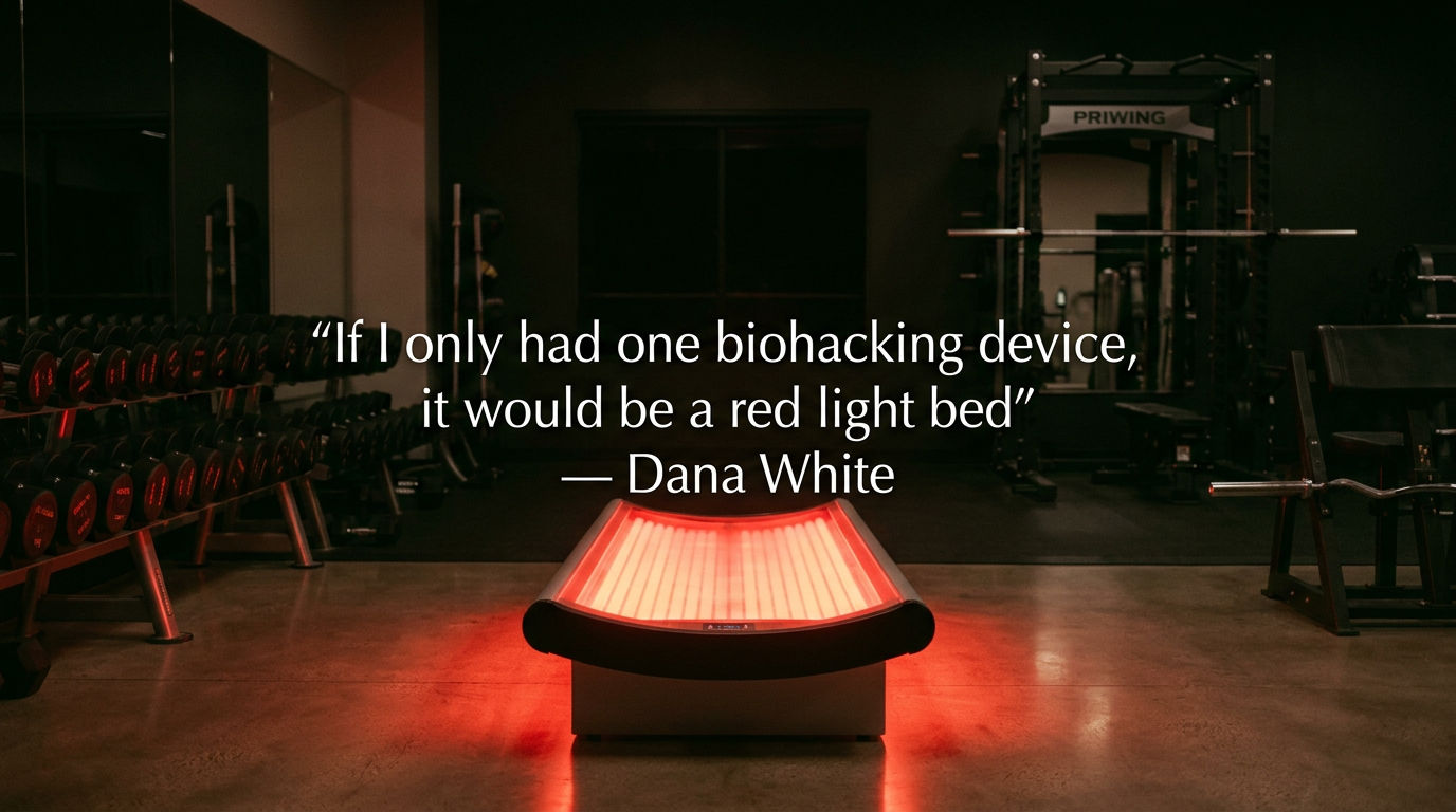 Dana White's Health Transformation: How the UFC President Uses Red Light Therapy - REDSOL Wellness Club League City TX